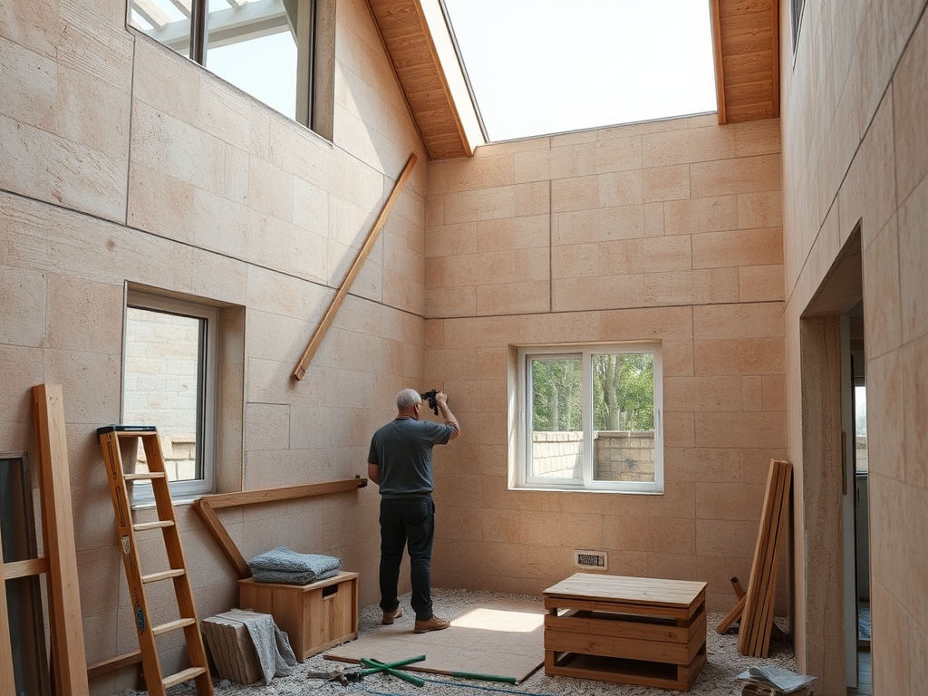 Внутренняя отделка стен из клееного бруса: сохраняем текстуру